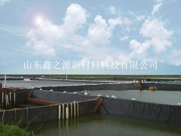 魚塘蝦池鋪設hdpe土工膜有哪些工序細節？